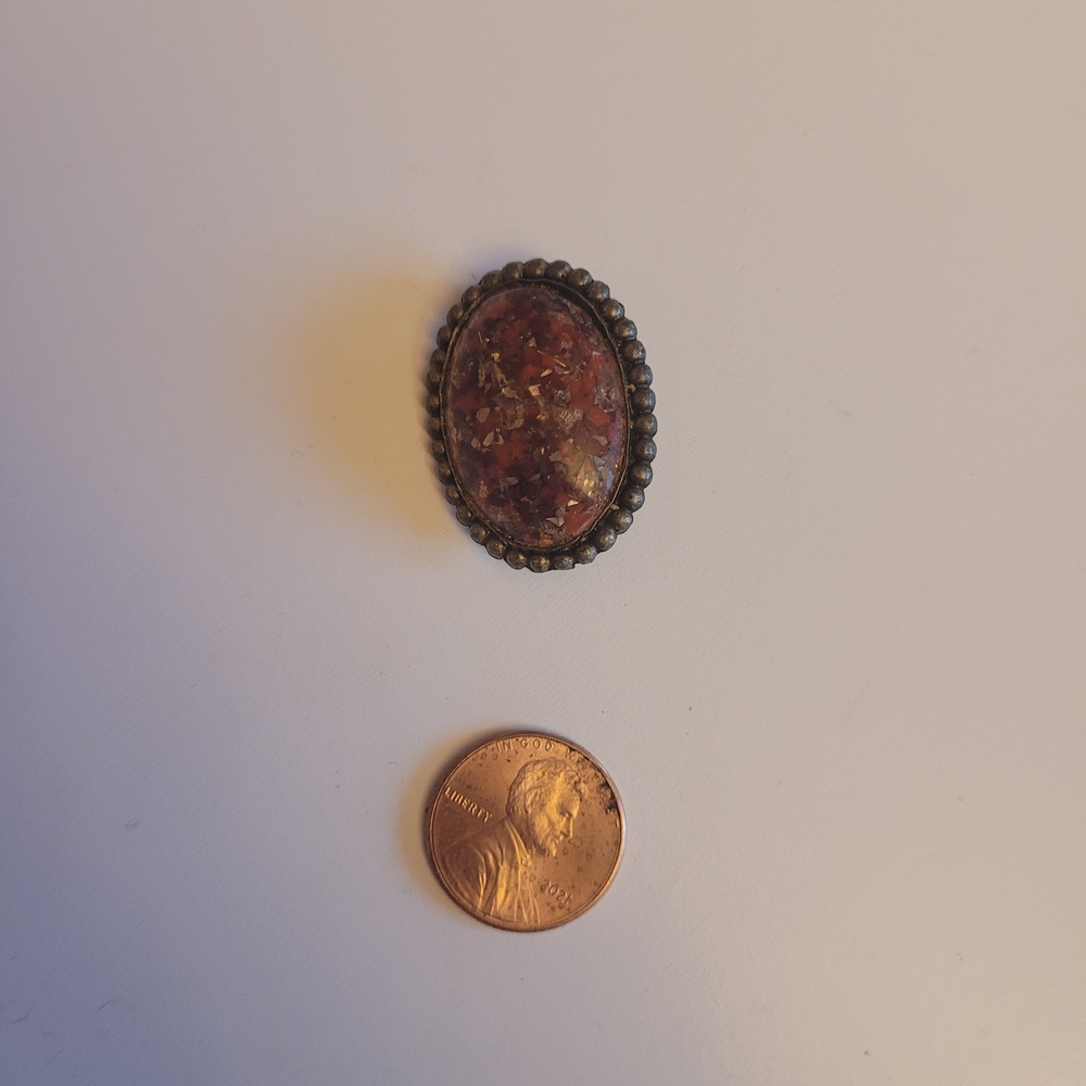 Vintage Oval Brooch